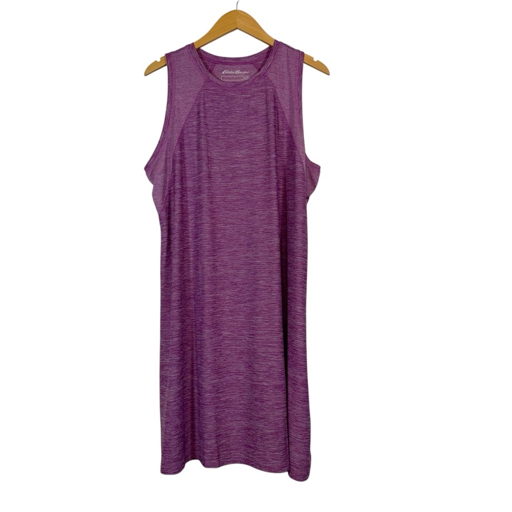 Eddie Bauer Women's Compass Essentials Sleeveless Dress Size XL Lavender NWT